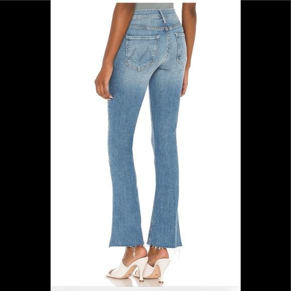 NWT MOTHER The Runaway Step Fray Kiss and Make Up size 34 - Picture 3 of 16